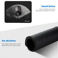thumbnail image 2 of Mazepoly Professional Business Gaming Soft Non-slip Seaming Durable Washable Black Mouse Mice Pads(Pack of 2), 2 of 5
