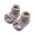 thumbnail image 4 of Baby Girl Knit Sock Bow Hairband Set Baby Girls Super Soft Bowknot Socks Dress Ankle Socks Photography Prop Newborn Gift 0-12 Months, 4 of 8