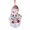 Kisses, variant on Kurt S. Adler Hershey Snowman - One Ornament 3.5 Inch, Polyresin - Christmas Candy Chocolate Hy0474 Kisses