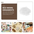 thumbnail image 2 of MasteelfCA 3 Packs of Artificial White Rice Simulated Rice Models Lifelike Rice Props, 2 of 7