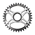 thumbnail image 2 of de cadena de bicicleta, 32/34/36 / 38T, aleación de aluminio, bicicleta de montaña, de cadena de manivela única, piezas de reparación de 36 dientes Baoblaze Juego de bielas de plato de bicicleta, 2 of 7