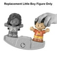 thumbnail image 4 of Replacement Part for Fisher-Price Little People Schoolhouse Playground Playset HHR47 - Replacement Little Boy Figure wearing Sunshine Shirt, 4 of 5