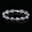 Purple, variant on Purple Cubic Zirconia Big Stone Water Drop Chain Link Bracelet Bangle for Ladies