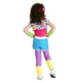 thumbnail image 3 of Toddler Girl's Work It Out 80's Costume, 3 of 3