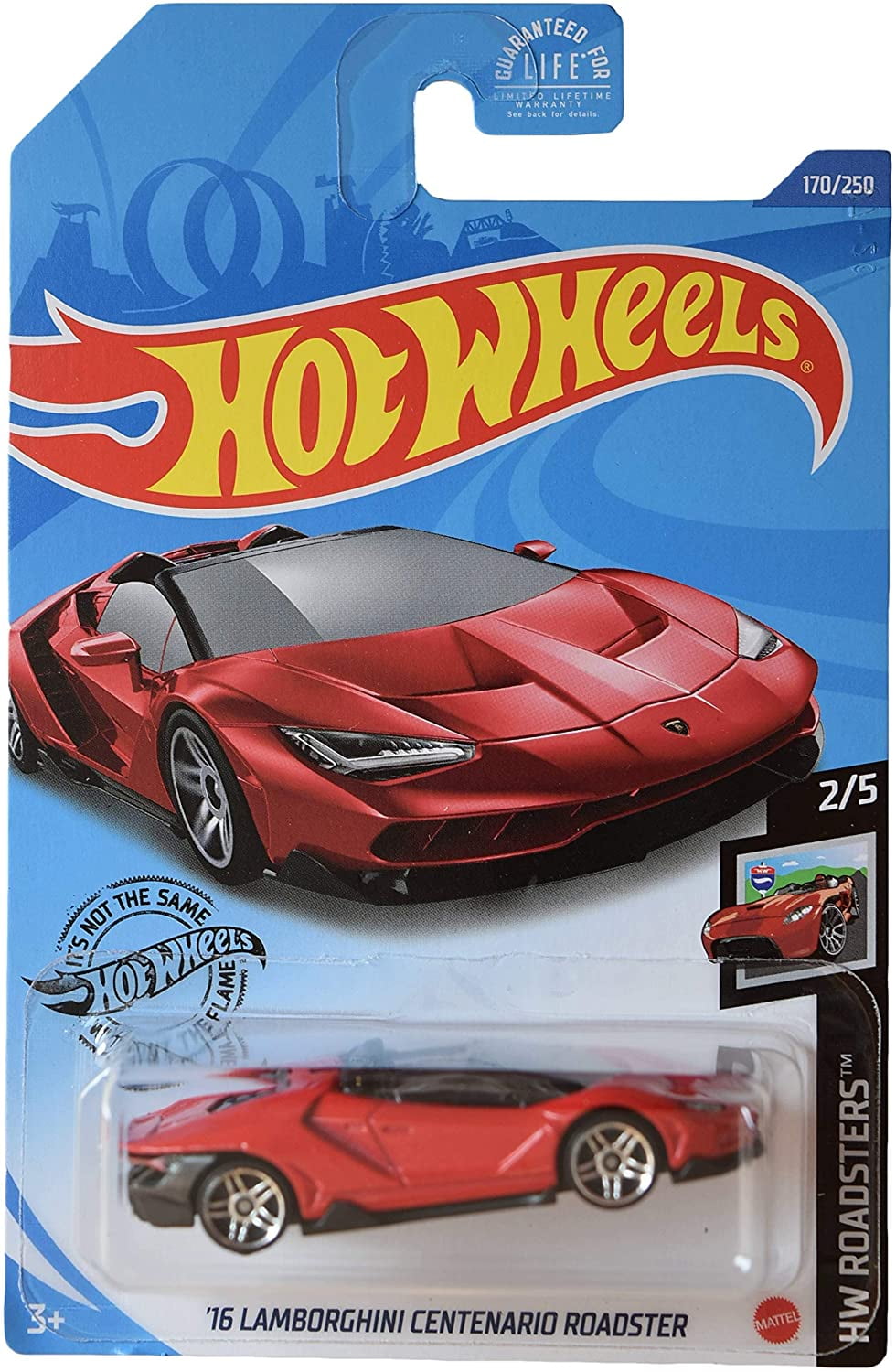 Hot Wheels '16 Centenario Roadster (red)