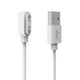 thumbnail image 5 of Cargador magnético para reloj inteligente, cable de carga USB portátil de 2 pines de 60 cm para Xplora Blanco, 5 of 9
