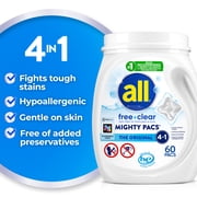 all Free Clear Mighty Pacs, 60 Count