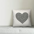 thumbnail image 2 of Creative Products Love Definition Heart 16x16 Spun Poly Pillow, 2 of 2