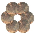 thumbnail image 2 of Girl Sky Firework 6 Pcs Drink Coasters with Holder Absorbent Coasters Woven Coasters for Drinks Table Desk Protection Home Decor, 2 of 7