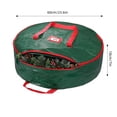 thumbnail image 3 of Christmas Wreath Storage Bag Wreath Storage Container Christmas Wreath Storage Bag Holiday Bag Cloth Boxes Moth Bags for Clothes Storage Space Storage Containers, 3 of 3