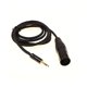 thumbnail image 1 of wonima11 1m Black 5N OCC Cooper Cable 1/8 3.5mm Male to 4 pin XLR Male 4 pin XLR Balanced Cable Audio Adapter Extension Cable, 1 of 1