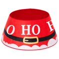 thumbnail image 2 of Christmas Tree Decor Surround Base Cover Skirt Foot Colorful Ornament Cartoon for Home Xmas Tree Skirt Party,B, 2 of 5