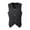 Black, variant on Men Jacket Fashion Punk Style Vest Tailcoat Overcoat Outerwear with Buttons Short Coats for Men White M