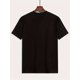 thumbnail image 5 of Stylish Nah Print Crew Neck Tee - Soft, Breathable, Short Sleeve, Casual Wear for Outdoor Activities - Men's Comfortable Clothing for Everyday Adventures, 5 of 6