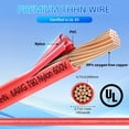 thumbnail image 2 of Cable MEIHUIJI 8 AWG THHN 7,6 m 600 V rojo nylon PVC, 2 of 7