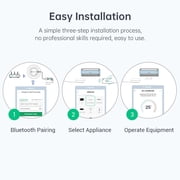 Smart WiFi Universal Remote: IR Blaster for TV, Aircon, STB, IR2MQTT Home Assistant, Compatible with Alexa, Google Home (eRemote 3 Pack)