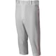 thumbnail image 1 of Pantalón Mizuno Premier con ribetes cortos para niños, color gris/rojo, XXL, 1 of 3