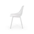thumbnail image 4 of GDF Studio Lucy Outdoor Modern Dining Chair, Set of 2, White, 4 of 7