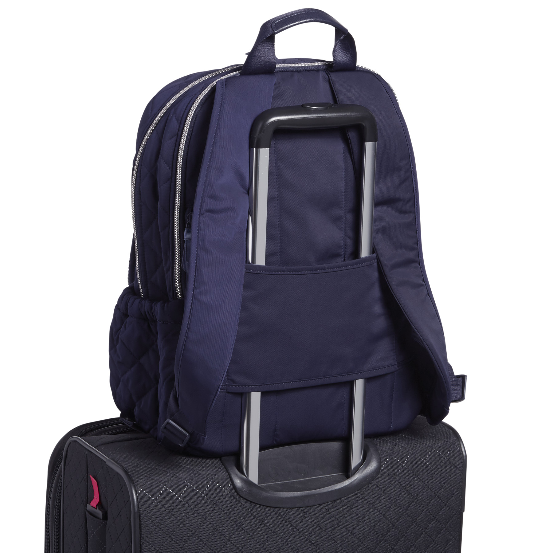 Campus Backpack Performance Twill Navy Garden NWT Vera Bradley Women main image 3