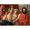 thumbnail image 3 of Jacques Louis David 14x11 Black Modern Framed Museum Art Print Titled - The Anger of Achilles (1819), 3 of 5