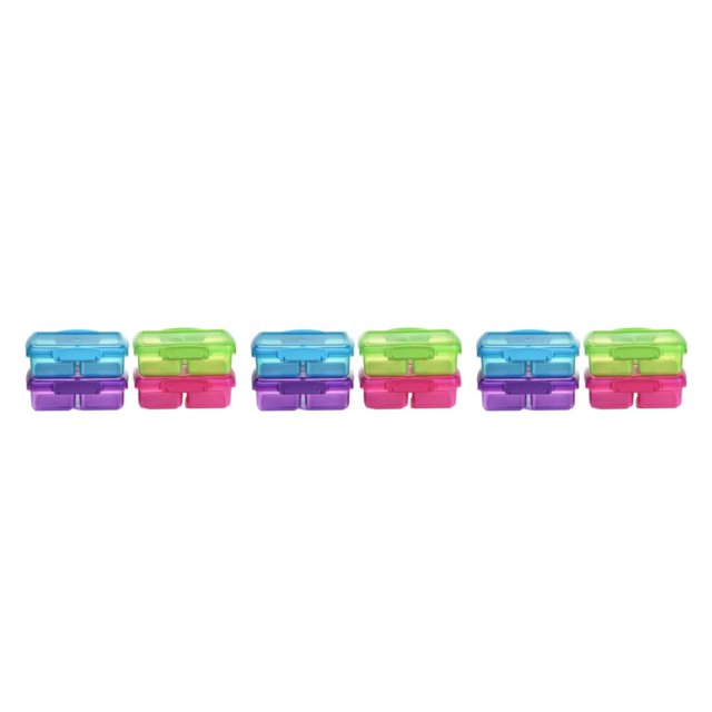 Toystoory Caja de partición de plástico liviano para almacenamiento organizado y a prueba de polvo y caja de preservación de paquete a Type1 NO1