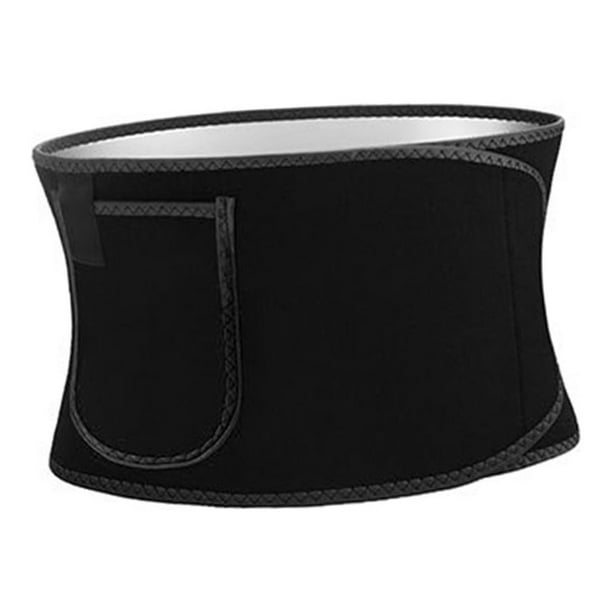Faja moldeadora de cintura para mujer, faja de sudoración, faja de sauna, faja moldeadora de cintura Negro