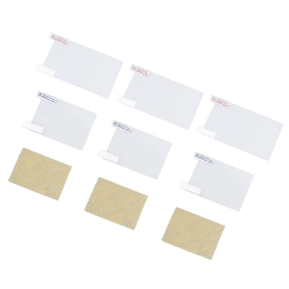 Protecteur d'Écran pour Console de Jeu, Lot de 3 Film Protecteur d'Écran Haute Clarté Résistant aux Rayures pour Remplacement