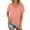 507_Orange, variant on Sweet Home Farm Short Sleeve Shirts for Women Spring Round Neck Color Blocked Loose Casual T Shirt T Shirts for Women Khaki