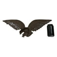thumbnail image 6 of Cast Iron Patriotic American Bald Eagle With Open Wings Wall Decor Plaque 21"L, 6 of 8