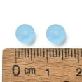 thumbnail image 5 of Preciosa® Beads Czech Bicone(451 69 302 Rondelle) 60000 840 Aquamarine Matt 6mm Hole:1mm, 5 of 5