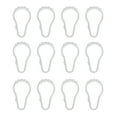 Mainstays White Shower Curtain Rings, 1 Each