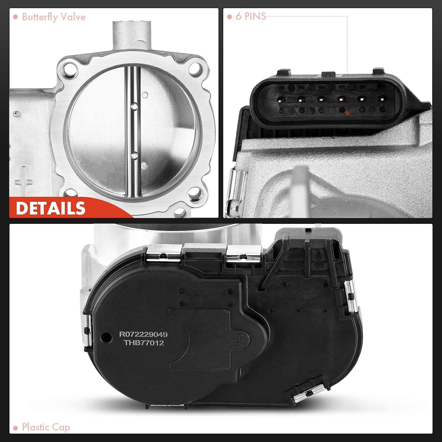 A-Premium Throttle Body for Chrysler 200 300, Voyager, Dodge Challenger