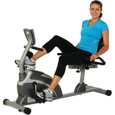Exerpeutic 1000 High-Capacity Magnetic Recumbent Exercise Bike with (Best Commercial Spin Bikes)