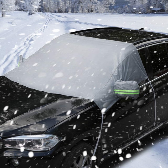 Car cover Windshield protection Frost cover Windshields Winter protection Windscreen cover Winter cover Front windscreen Ice protection Snow protection Windscreen frost protection against snow