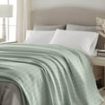 Vellux 100 Cotton Queen Blanket AllSeason, Soft, Cozy & Breathable