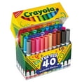 thumbnail image 2 of Crayola Classic Broad Line Washable Markers, 40 Ct, Back to School Supplies, Gifts, Child, 2 of 2