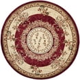 thumbnail image 7 of SAFAVIEH Lyndhurst Regina Traditional Bordered Area Rug, Red/Ivory, 3'3" x 5'3", 7 of 7