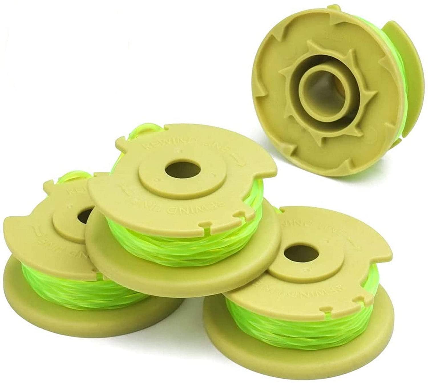 4 Pack String Trimmer Spool for Ryobi 
