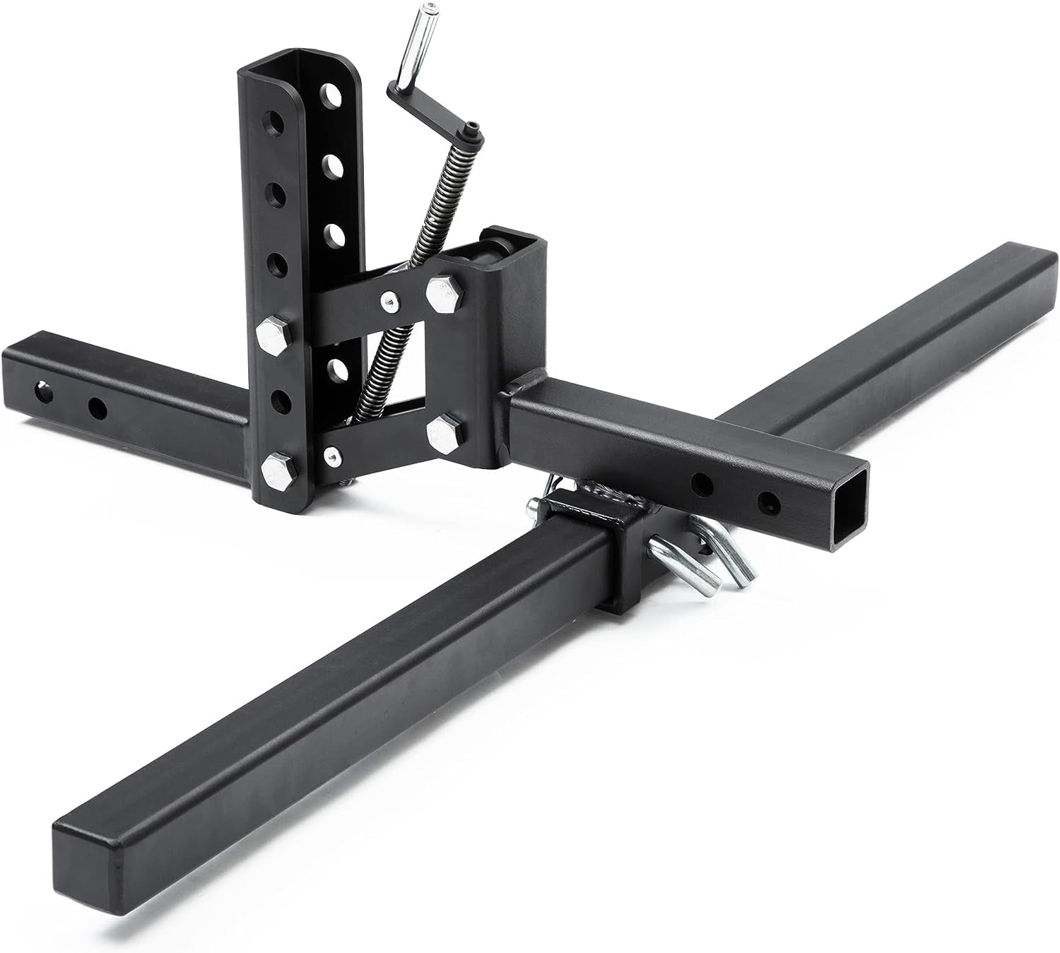 ATV/UTV Lift System Attachments,Manual Implement Lift 1-Point Implements Pro with 2" Receivers,Quick Attach Accessories for ATV,UTV,Tractors,50 Inches Width,Height Adjustments