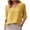 Yellow, variant on Raeneomay Oversized T Shirts for Women Casual Tops Fashion Women Short Sleeve Garment Comfortable Breathable V-Neck Blouses Tops