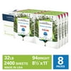 Hammermill Glossy Paper, Premium Laser Gloss 32lb, 8.5 x 11, 32lb, 8 Pack