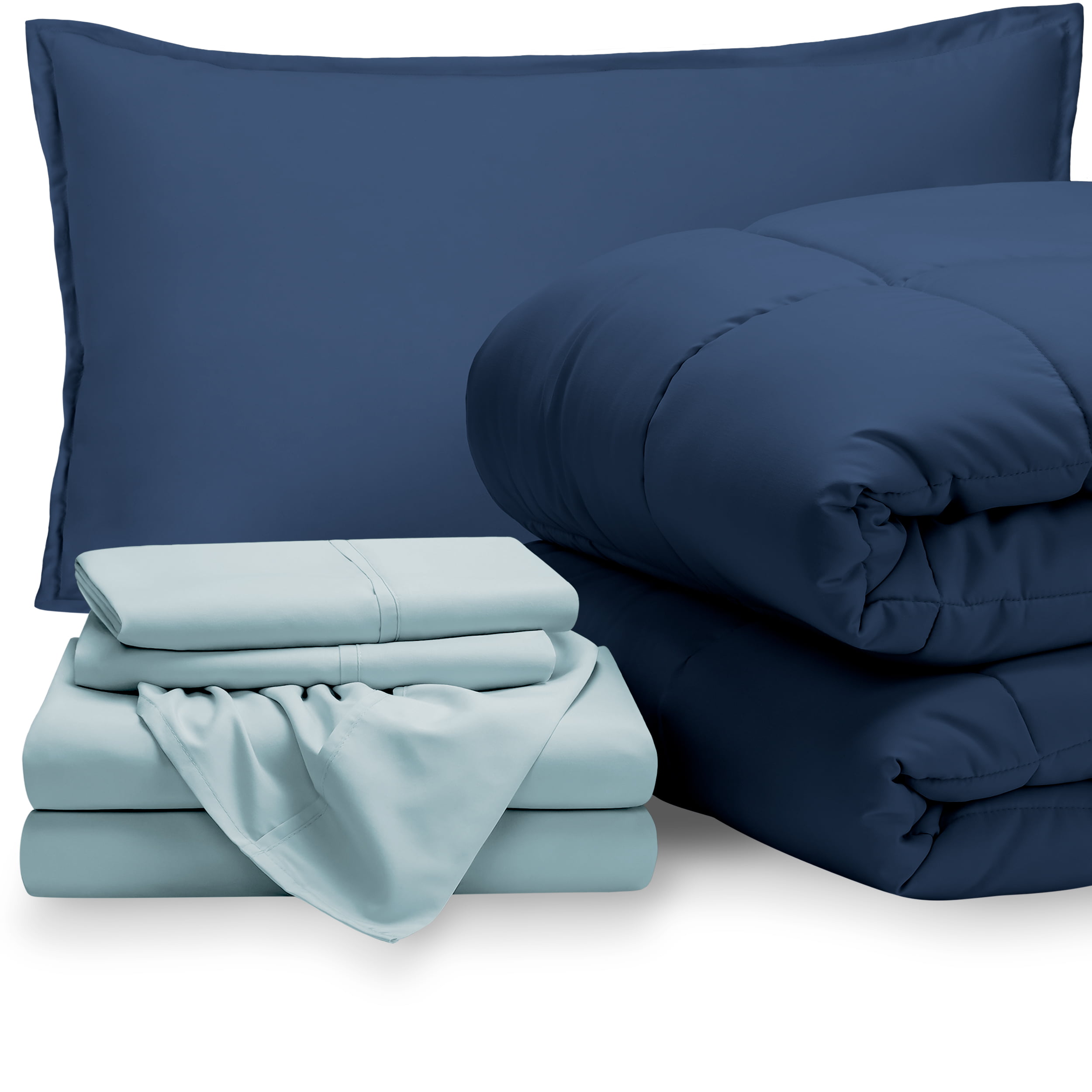 Twin Xl Comforter Set, Light Blue Twin Xl Bed Set