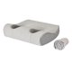 thumbnail image 4 of Almohada ergonómica para orejas perforadas, con funda, para dormir de lado. Gris claro, 4 of 9