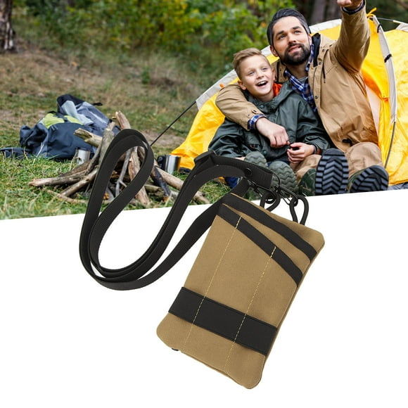 Bolsa De Almacenamiento De Llaves Bolsillo Exterior Tarjeta De Tela Oxford