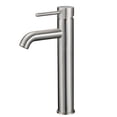 thumbnail image 1 of Robinet de Salle de Bain à Trou Unique - Nickel Brossé, 1 of 1