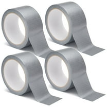 Window Tape for Winter, 2" x 65.6 Ft Duct Window Insulation Tape, Adhesive Weather Sealing Tape, Weather Stripping Draft Stopper for Window Sill Door Sealer Glass Gaps Gray (4 Rolls)