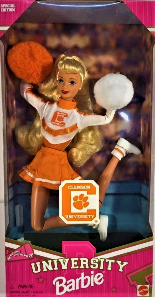 Barbie University Clemson Cheerleader Doll