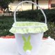 thumbnail image 4 of Wosthever Bolsa de conejito de gran capacidad, cesta de Pascua resistente al desgaste, cubos de vacaciones presentes, patrones surtidos, bolsas Almacenamiento y organización del hogar encaje verde, 4 of 6