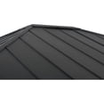 thumbnail image 2 of Sunjoy Elmgrove 12 ft. x 14 ft. Hardtop Gazebo with LED Lighting and Bluetooth Sound, 2 of 9
