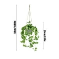 thumbnail image 3 of Pklyzj Summer Savigns Clearance The Simulation Hydrocotyle Vulgaris Pot Home Living Room Decoration Hanging Potted Fresh Small Green Plants Fake Plants Home Essential, 3 of 6
